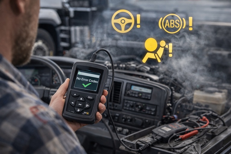 Діагностику вантажівки без дилерського обладнання